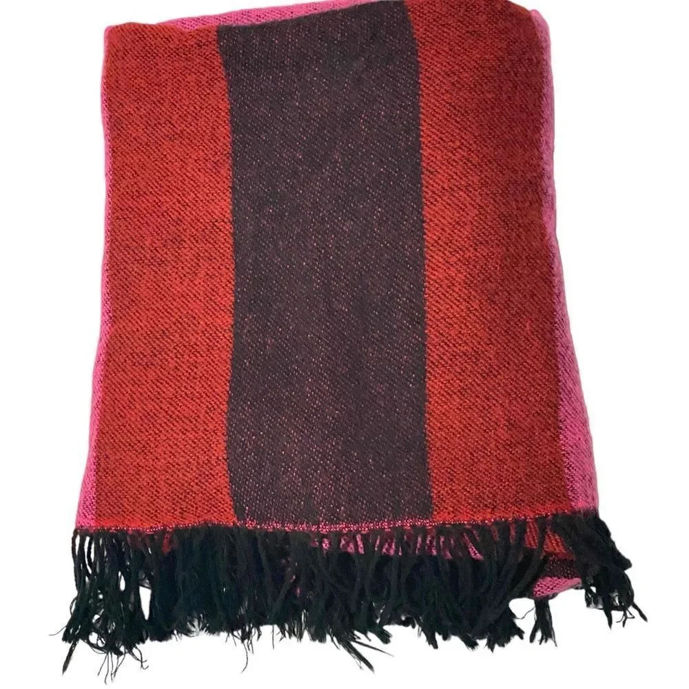 Victoria Secret Limited Edition Lipstick Logo Throw Blanket